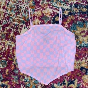 Art Class cropped tank top